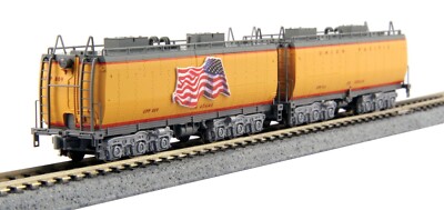 Spur N - Kato Auxillary Water Tenderset Union Pacific -- 106-085 NEU