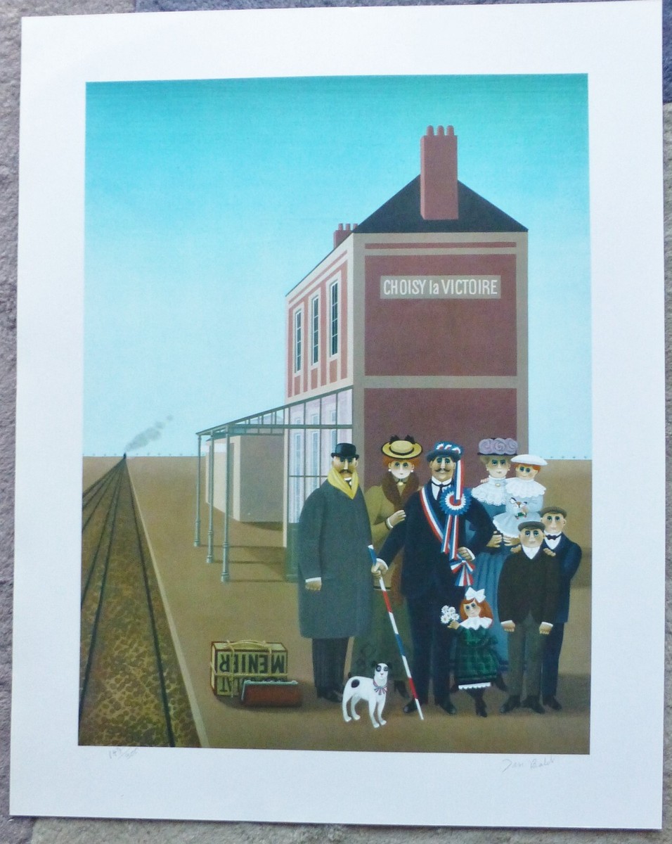 Jan Balet The Senator ポスターアート JAN BALET USA The Senator HAND SIGNED Lithograph US/GERMAN ARTIST