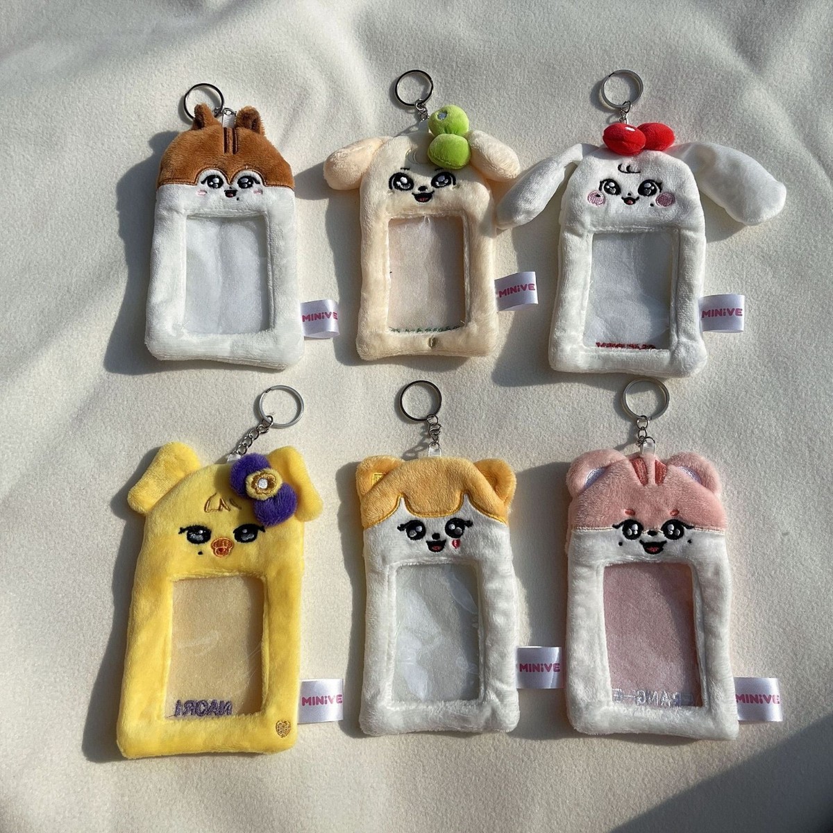 IVE MINIVE POP-UP STORE Plush Card Cover Cute YUJIN ID Bank Card