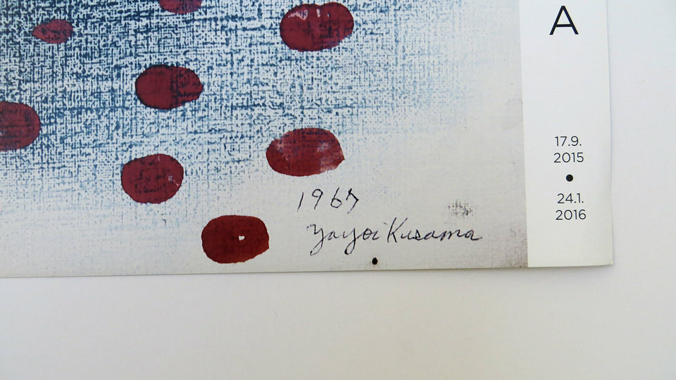 Yayoi KUSAMA Self-Obliteration No. 2 (Red Dots) Museum