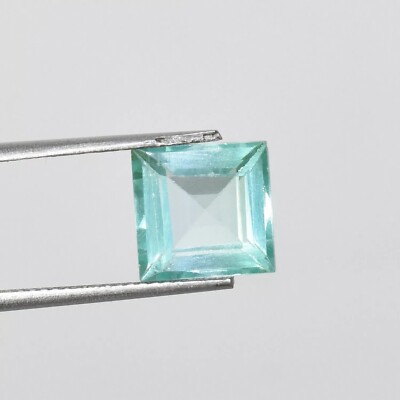 Paraiba Turmalin Cooper Lager 2,60 ct. Quadratschliff erstaunlicher loser Ede...