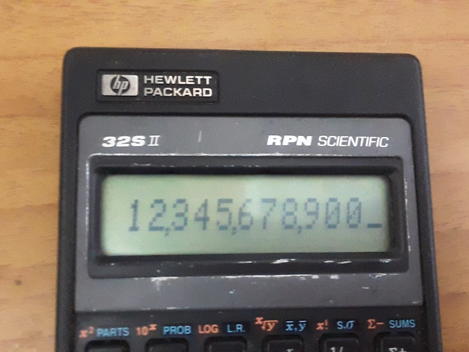 Vintage HP 32S II RPN Scientific Calculator eBay