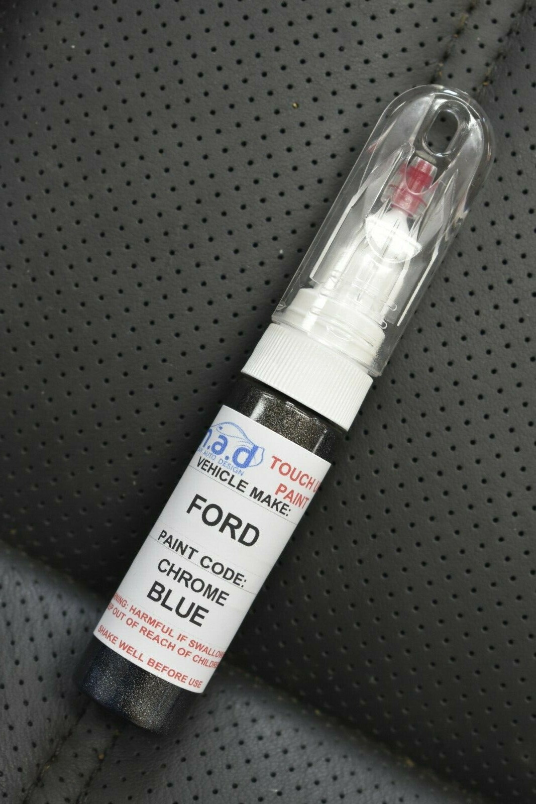 TOUCH UP PEN FOR FORD CHROME BLUE METALLIC PAINT REPAIR FIESTA FOCUS