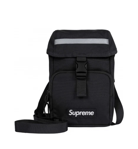 Sac pour appareil photo Supreme noir FW24 boîte logo Hypebeast sac latéral expédition rapide