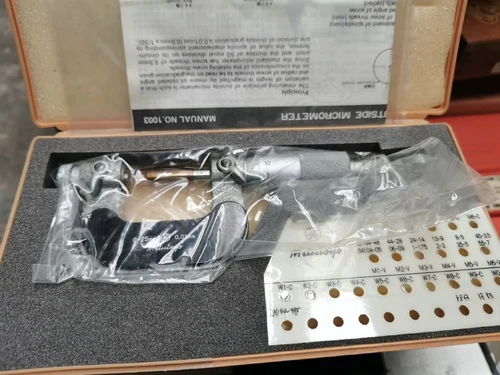 new mitutoyo screw thread micrometer 126-125 
