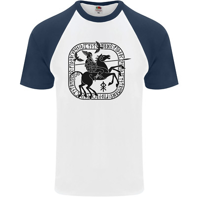 Masters of the Sea Vikings Valhalla Sailing Sailor Herren S/S Baseball T-Shirt