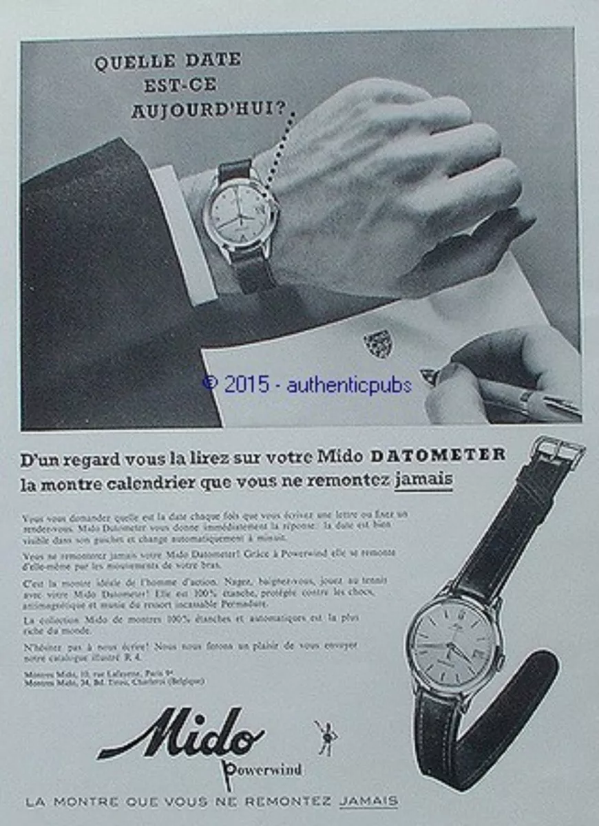 Montre calendrier en francais new arrivals