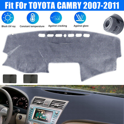 For TOYOTA CAMRY 2007-2011 US DashMat Dash Cover Dashboard Mat Car Interior Pad