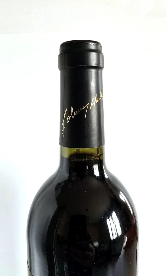 JOHNNY HALLYDAY - Terre d'Aumes (Bouteille vin ROUGE 2011) Collector VERY RARE ! - Photo 4/4