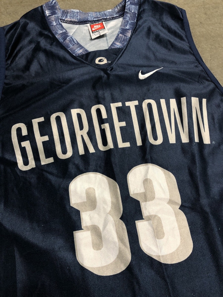 90's NIKE ETOWN HOYAS シューティングシャツ 1990s Georgetown Hoyas Nike Shooting Shirt M