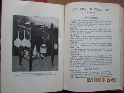 Lessons in Cooking Through Preparation of Meals - eva roberta robinson 1926 - Imagen 8 de 11