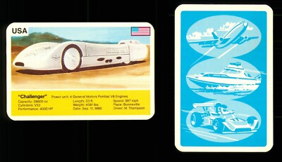 1 x Speed Record Infokarte Challenger 1960 Mickey Thompson - S64