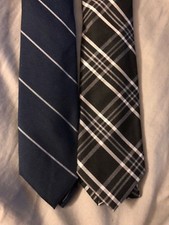Goodfellow Co Men s Necktie One Size Black Plaid NEW