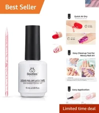 Quick-Dry Liquid Latex Peel Off Cuticle Protector for Artistic Nail Designs