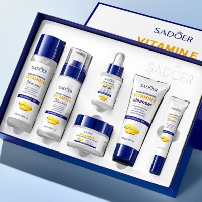 Pure Plant Nachtkerze Vitamin E Anti-Aging Hautpflege Set Kräuter Gesicht Anti