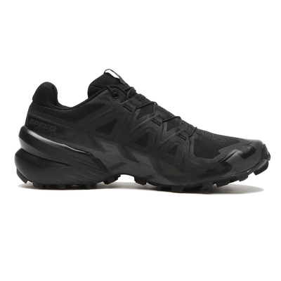 Salomon Speedcross 6 Trail Shoes Black Phantom L41737900 Men\'s Size 7.5 Salomon Speedcross 6 Black Phantom L41737900 Men main image 4