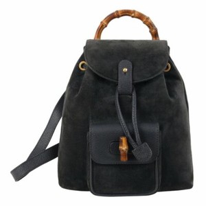 gucci backpack bamboo handle
