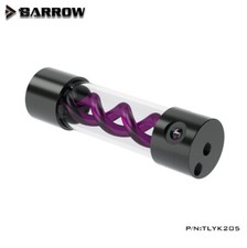Barrow T-VIRUS Acrylic Double Helix Reservoir 205mm x 50mm TLYK205 Purple Helix
