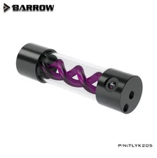 Barrow T-VIRUS Acrylic Double Helix Reservoir 205mm x 50mm TLYK205 Purple Helix