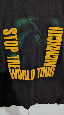 EXTREME 93 stop the world tour Ⅲ tee L Genuine Vintage Extreme Stop The World Tour 1993 T-Shirt Size M