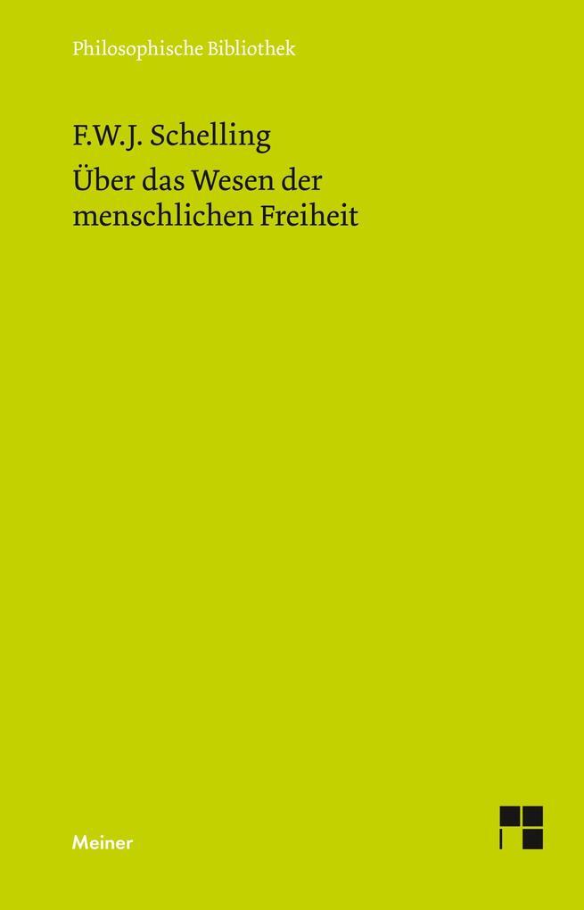 Thumbnail - Philosophische Untersuchungen Über Das Wesen Der Menschlichen Freiheit