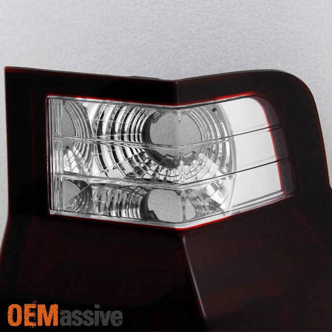 Luces traseras de repuesto para conductor + pasajero Fit 06-10 Jeep Commander rojo oscuro Foto 3 de 4