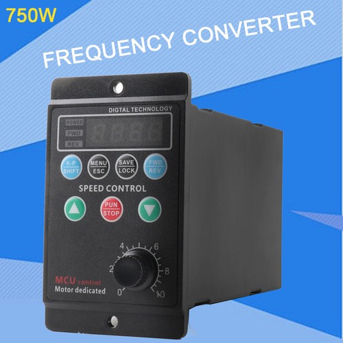 750W 220V Single To 3-Phase Variable Frequency Drive Inverter Converter