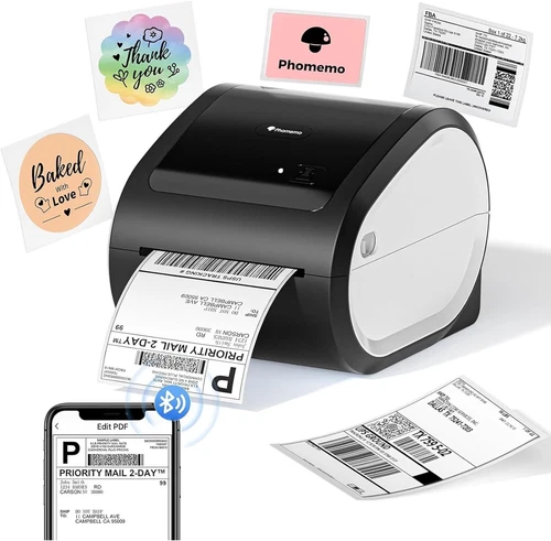 Bluetooth Thermal Shipping Label Printer for Shipping Packages Label Maker Lot
