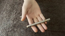 EDC Stainless Steel Brass Bolt Action Signature Pocket Ballpoint Portable Pen