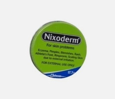 3x Nixoderm Tin GENUINE For Skin Problems Acne Ringworm Blemish Eczema15g -2026