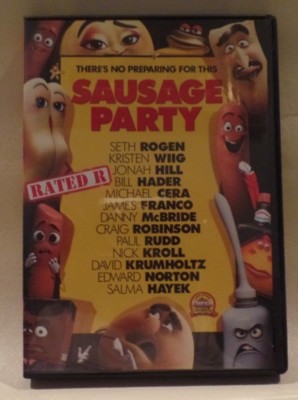 SAUSAGE PARTY, DVD, ROGEN, HILL, WING, o