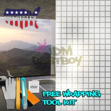 *36"x36" Frosted Film Glass Home Bathroom Window Security Privacy Sticker #5042