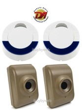 Dakota Alert DCMA-4000 2 Receiver 2 Wireless Motion Sensor Driveway Alarm System