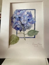 original watercolor painting signed
