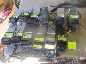 Lot of 12 Mostly MEI Bill Validators, 6xVN2512, 2xVN2511, 3xVN27xx, 1x CPI, Fair