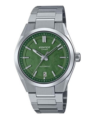 Casio EFK-100D-3AER Automatik Herrenuhr Dunkelgrün 100m Ø39mm