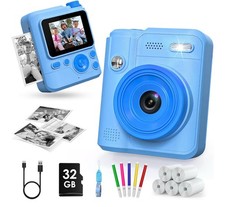 Kids Camera Toys for Girls Boys - Instant Print Digital Toy Girl Boy 3-12yrs Old