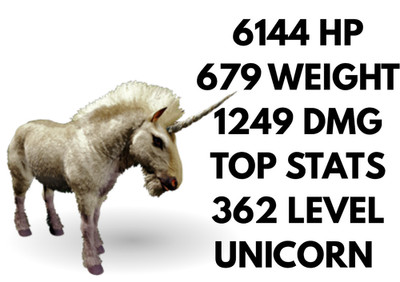 Unicorn 1249 DMG TOP STATS Ark Survival Ascended Official PVE
