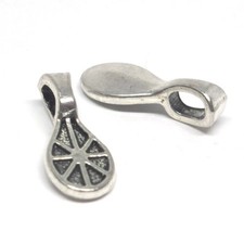 40 x 17mm Tennis Raquet Pendants Bail - 20 Pairs
