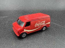 Corgi Juniors Chevrolet Van Coca Cola Gt Britain Red Doesn't Roll 
