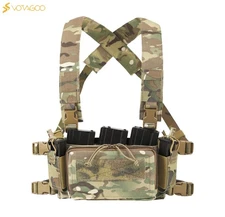 Tactical Chest Rig Adjustable&Detachable For Shooting Hunting