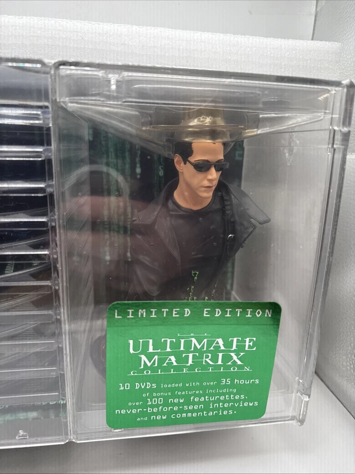 Ultimate Matrix Collection DVD Set Limited Edition 10-Disc Sci-Fi Box 2004 New - Image 2 of 4