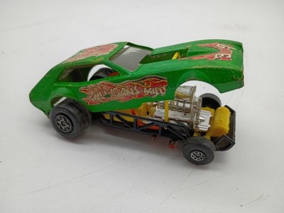 Vintage Lesney Matchbox 1972 Speed Kings Milligan's Mill Hot Rod Dragster K-39