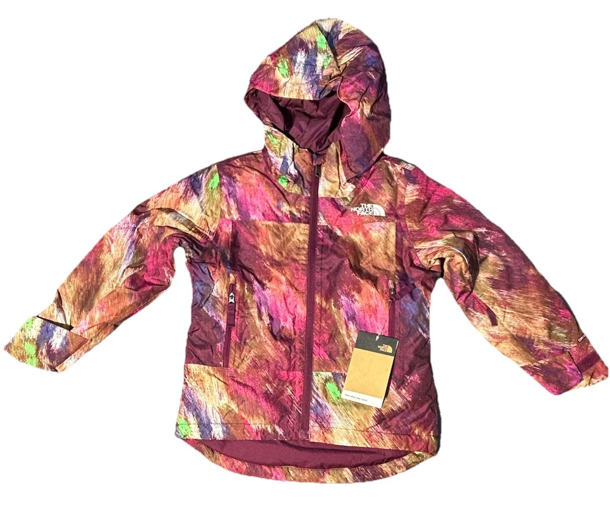 The North Face Freedom Insulated Jacket Boysenberry Paint Lightening Sz XS (6)