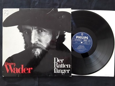 Hannes Wader - Der Rattenfänger - LP - 33T - Ger 1974 - VG+/VG+