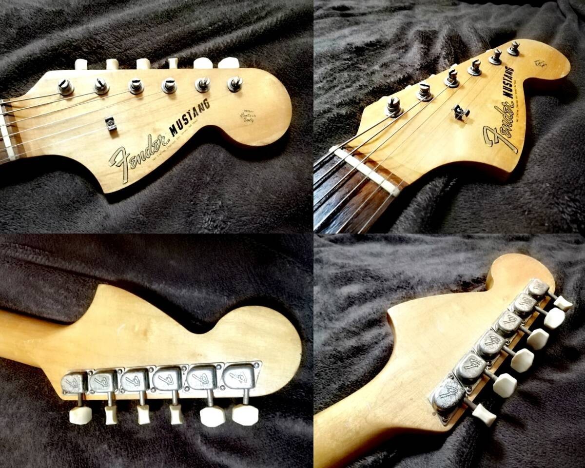 Electric Guitar Fender USA 1966 Mustang Daphne Blue | eBay