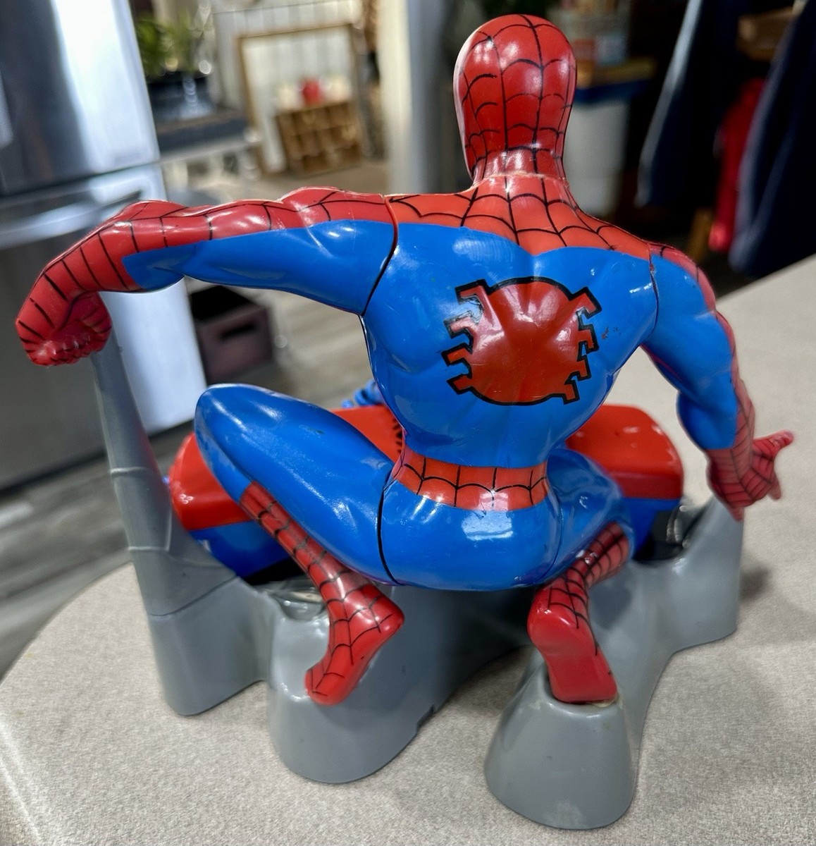 Vintage Spider-Man Telephone Marvel Comics Animated Landline 90's