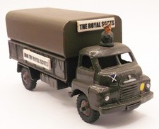 Dinky - Bedford RL 3 ton army wagon truck - 621 - Code 3 - Join the Royal Scots