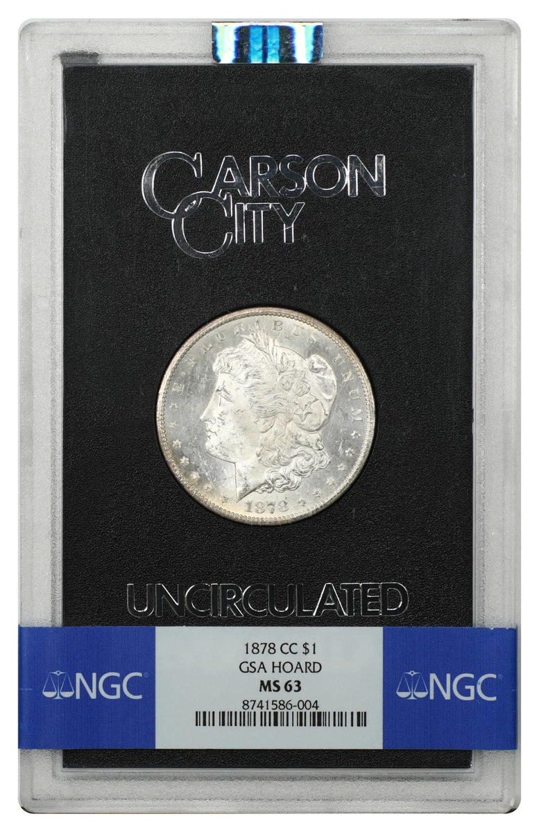 Carson City Grade MS 63 1878 Year Morgan US Dollars (1878-1921
