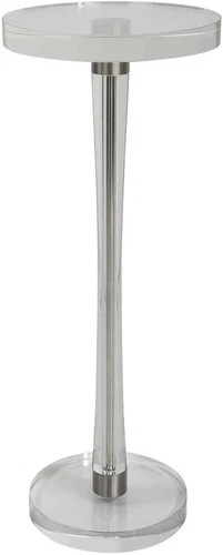 Pria 22" Tall Drink Table - Stylish & Compact Accent Piece - Picture 3 of 4